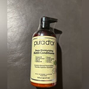 Purad’or Deep Moisturizing Biotin Conditioner. 16 ounces sealed NEW